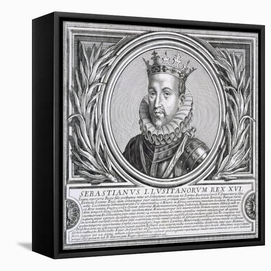 Sebastian of Portugal (Litho)-null-Framed Stretched Canvas