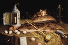 Still Life with a Statuette and Shells, C.1630 (Oil on Panel)-Sebastian Stoskopff-Giclee Print