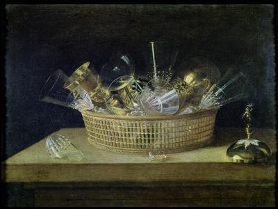 Still Life with a Basket of Glasses, 1644