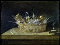 Still Life with a Basket of Glasses, 1644-Sebastian Stoskopff-Giclee Print