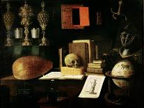 Still Life with a Statuette and Shells, C.1630 (Oil on Panel)-Sebastian Stoskopff-Giclee Print