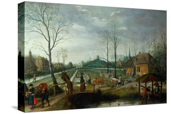 Stretched Canvas Print, , large
