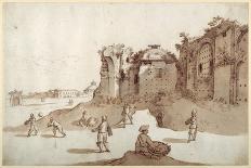 Soldiers Ambush a Cart and Passengers, Between 1600-1647-Sebastian Vrancx-Giclee Print