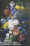 Rich Still Life of Summer Flowers-Sebastian Wegmayr-Stretched Canvas