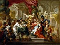 Alexander the Great in the Temple of Jerusalem, 1736-Sebastiano Conca-Giclee Print