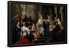 Sebastiano Conca / 'The Idolatry of Solomon', ca. 1750, Italian School, Oil on canvas, 54 cm x ...-SEBASTIANO CONCA-Framed Poster