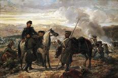 Third War of Independence, the Wounded at Bezzecca, 21 July 1866,-Sebastiano de Albertis-Framed Giclee Print