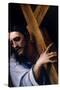 Sebastiano del Piombo / 'Christ carrying the Cross', 1532-1535, Italian School, Oil on slate, 43...-SEBASTIANO DEL PIOMBO-Stretched Canvas