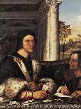 Portrait of Cardinal Ferry Carondelet with the Secretary, 1512-Sebastiano del Piombo-Framed Giclee Print