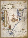 Portolan Atlas Illumination, c.1565-Sebastiano Lopes-Giclee Print