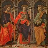 St. James, St. Stephen and St. Peter-Sebastiano Minardi-Stretched Canvas