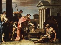 The Healing of Blind Man of Jericho-Sebastiano Ricci-Giclee Print