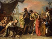 Alexander and the Family of Darius, c.1708-1710-Sebastiano Ricci-Giclee Print