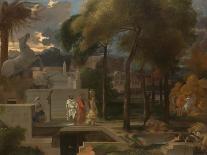 A Classical Landscape, c.1660-Sebastien Bourdon-Giclee Print