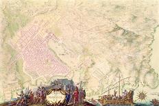 Louis XIV Atlas, Map and Plan of Marseille, 1683-88-Sebastien Le Prestre de Vauban-Giclee Print