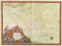 Plan and Map of the Town and Citadel of Bayonne-Sebastien Le Prestre de Vauban-Giclee Print