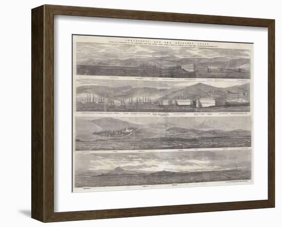 Sebastopol and the Adjacent Coast-null-Framed Giclee Print