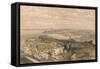 Sebastopol from Old Chersonese and Ancient Church of St Vladimir, 1856-William Simpson-Framed Stretched Canvas