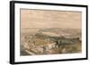 Sebastopol from Old Chersonese and Ancient Church of St Vladimir, 1856-William Simpson-Framed Giclee Print