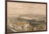 Sebastopol from Old Chersonese and Ancient Church of St Vladimir, 1856-William Simpson-Framed Giclee Print