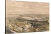 Sebastopol from Old Chersonese and Ancient Church of St Vladimir, 1856-William Simpson-Stretched Canvas