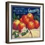 Sebastopol Gravensteins Apple Label - Sonoma, CA-Lantern Press-Framed Art Print