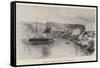 Sebastopol Harbour, with the Admiral Nakhimov-null-Framed Stretched Canvas