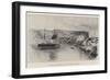 Sebastopol Harbour, with the Admiral Nakhimov-null-Framed Giclee Print