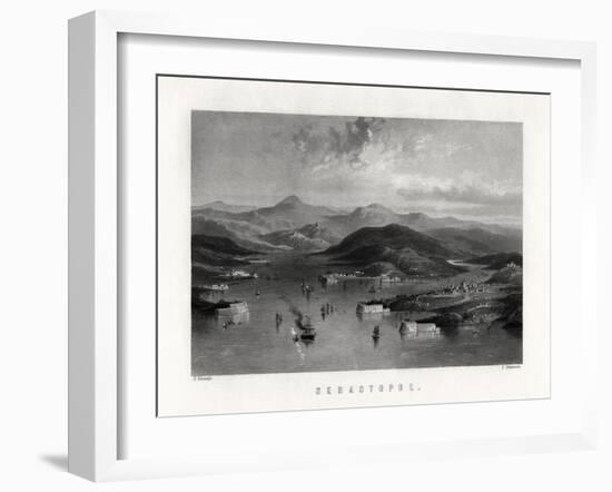 Sebastopol, Ukraine, 19th Century-J Stephenson-Framed Giclee Print