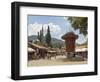 Sebilj Fountain, Bascarsija Market, Sarajevo, Bosnia, Bosnia-Herzegovina-Graham Lawrence-Framed Photographic Print