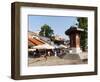 Sebilj Fountain in Pigeon Square, Sarajevo, Bosnia and Herzegovina, Europe-Emanuele Ciccomartino-Framed Photographic Print