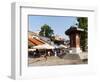 Sebilj Fountain in Pigeon Square, Sarajevo, Bosnia and Herzegovina, Europe-Emanuele Ciccomartino-Framed Photographic Print