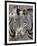 Sebras on Earth Day, Franklin Park Zoo, Boston, Massachussets-Michael Dwyer-Framed Photographic Print