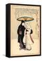 Secchu Aiaigasa-Suzuki Harunobu-Framed Stretched Canvas