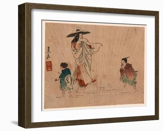 Secchu Tokiwa Zu-Harada Keigaku-Framed Giclee Print