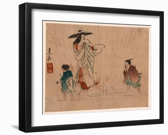 Secchu Tokiwa Zu-Harada Keigaku-Framed Giclee Print