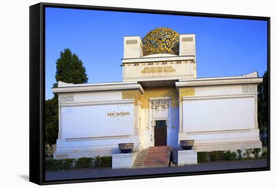 Secession Building, Vienna, Austria, Europe-Neil Farrin-Framed Stretched Canvas