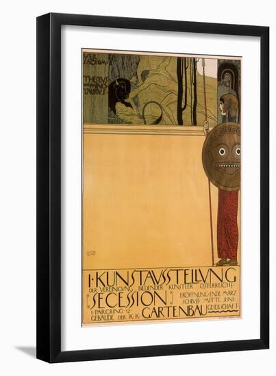 Secession, c.1898-Gustav Klimt-Framed Giclee Print