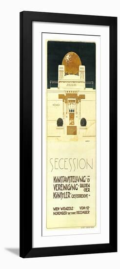 Secession Exhibition Of United Artists-Joseph Maria Olbrich-Framed Art Print