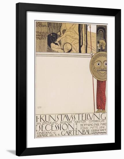 Secession I, 1868-Gustav Klimt-Framed Art Print