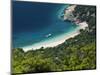 Secluded Beach Below Village, Lubenice, Cres Island, Kvarner Gulf, Croatia, Adriatic, Europe-Stuart Black-Mounted Photographic Print