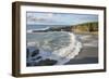 Secluded beach marking the end of the Truman Track, Punakaiki, Paparoa National Park, Buller distri-Ruth Tomlinson-Framed Photographic Print