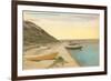 Secluded Beach, Martha's Vineyard, Massachusetts-null-Framed Art Print