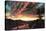 Secluded Landscape in the Sunset-Frederic Edwin Church-Stretched Canvas