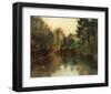 Secluded Pond-Gustav Klimt-Framed Giclee Print