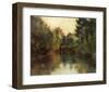 Secluded Pond-Gustav Klimt-Framed Giclee Print