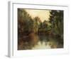 Secluded Pond-Gustav Klimt-Framed Giclee Print