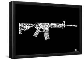 Second Amendment Text Poster-null-Framed Poster