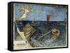 Second Angel with the Trumpet and the Agitation of the Sea from Apocalypse-Giusto De' Menabuoi-Framed Stretched Canvas