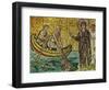 Second Apparition of Jesus Christ to Fishing Apostles on the Lake Galilee, Mosaic-null-Framed Giclee Print